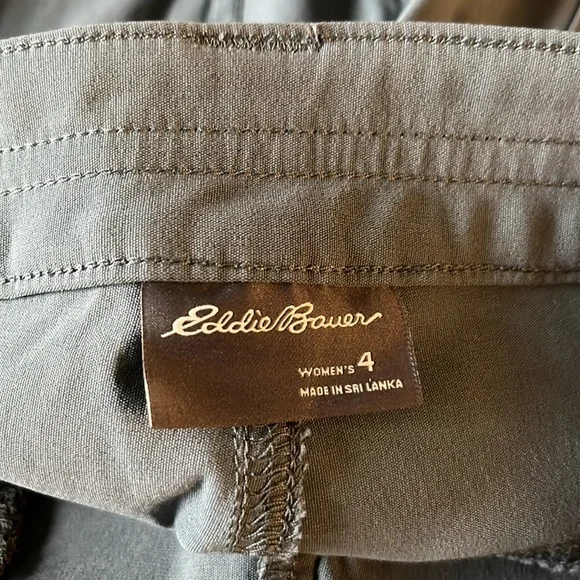 Eddie Bauer Women's Rainier Pants straight pant graphite size 4 - Picture 10 of 14